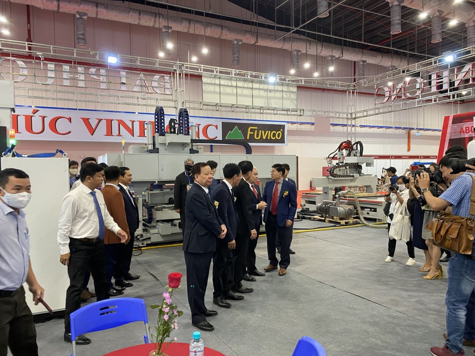 Hình ảnh tại triển lãm BIFA WOOD 2022 tại hội chợ quốc tế Bình Dương