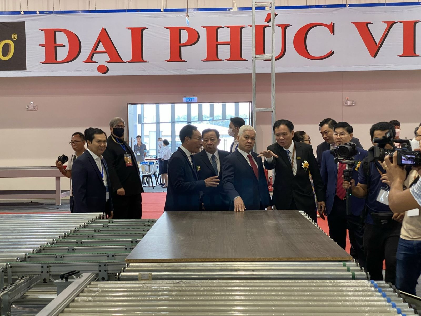 Hình ảnh tại triển lãm BIFA WOOD 2022 tại hội chợ quốc tế Bình Dương