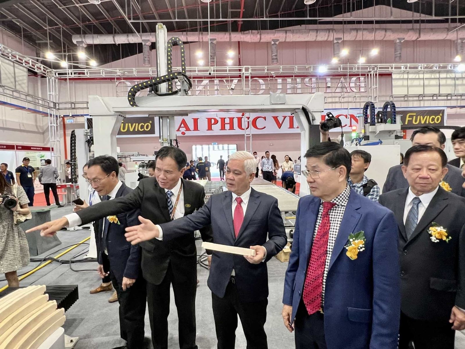 Hình ảnh tại triển lãm BIFA WOOD 2022 tại hội chợ quốc tế Bình Dương