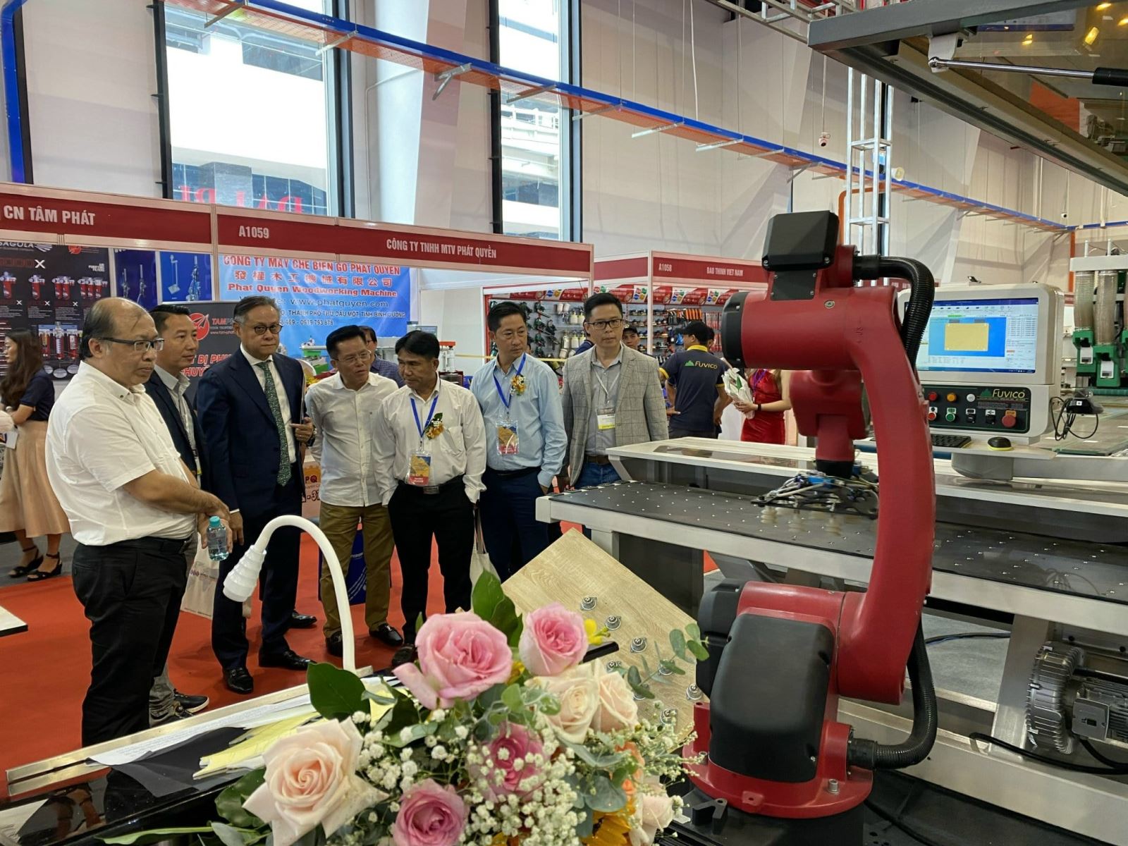 Hình ảnh tại triển lãm BIFA WOOD 2022 tại hội chợ quốc tế Bình Dương