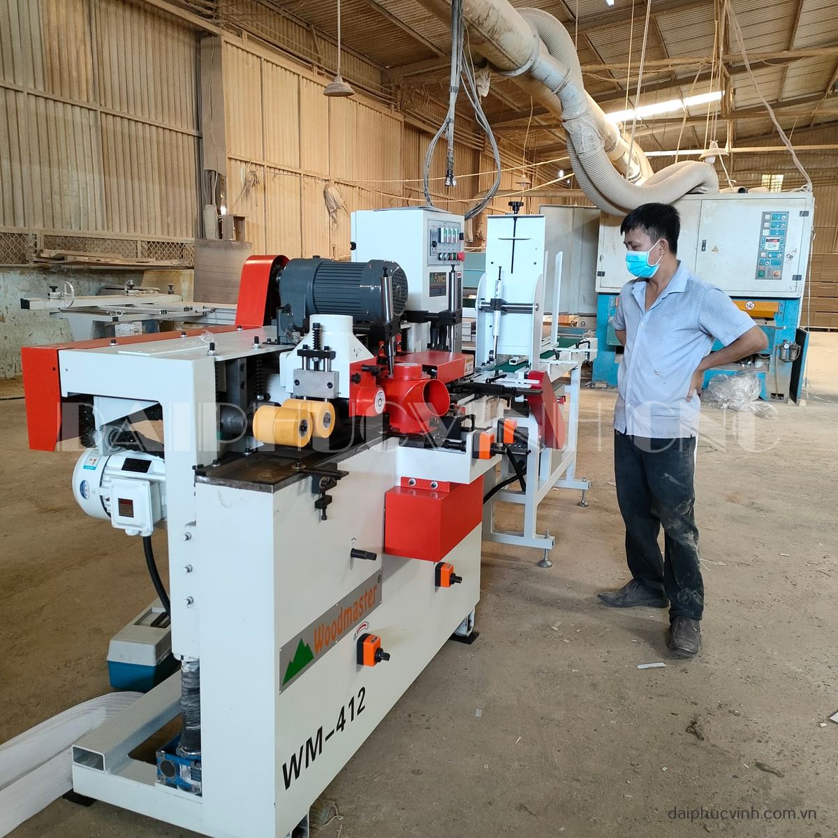 MÁY BÀO 4 MẶT MINI 4 TRỤC DAO 8090