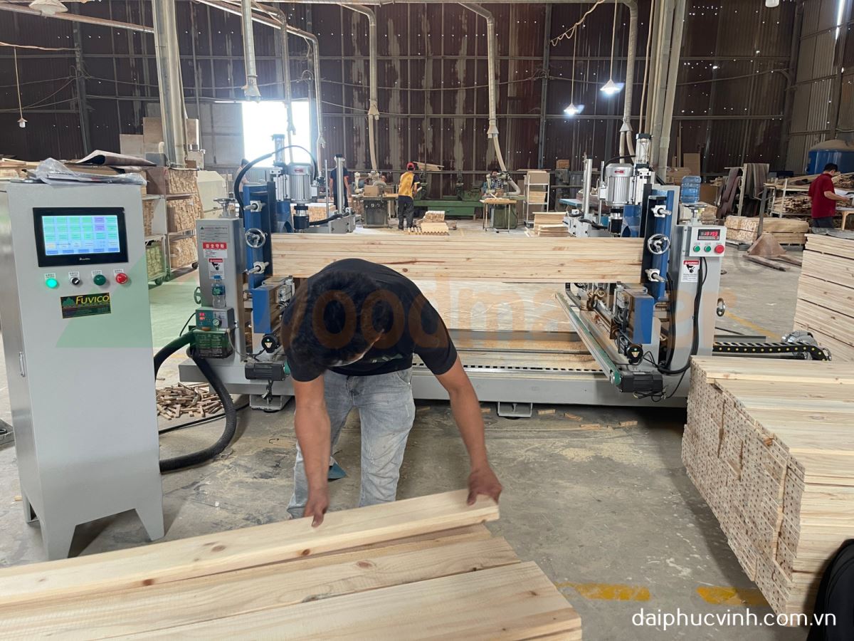 MÁY CƯA CẮT KHOAN PHAY 2 ĐẦU TỰ ĐỘNG 2500MM 8877