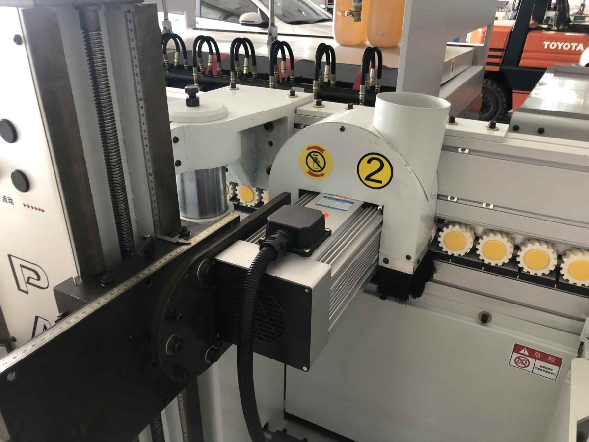 MÁY PHAY CẠNH PROFILE 0 MÓC RÃNH VS CHÀ NHÁM CẠNH HỘC KÉO 8628