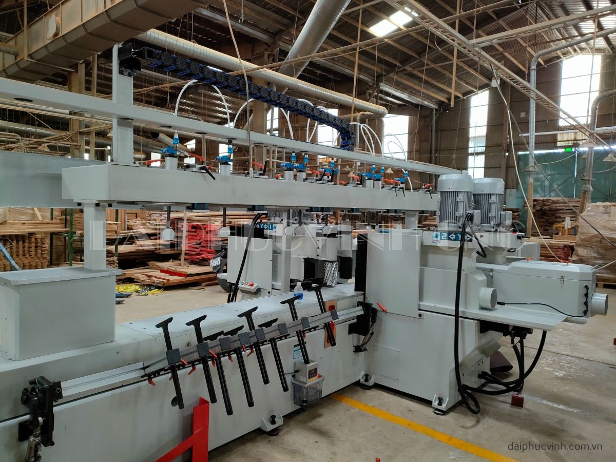 Máy phay tubi + chà nhám cnc 7583