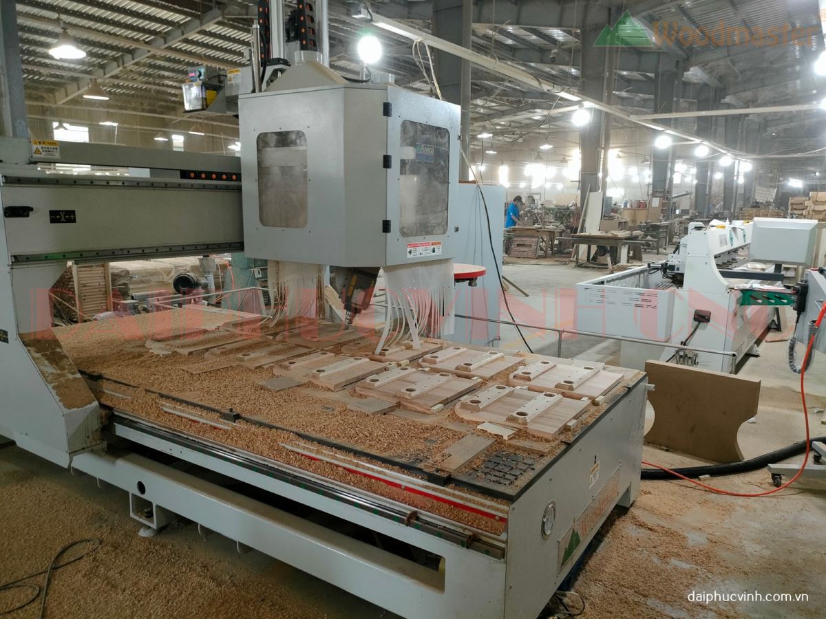 MÁY CNC TRUNG TÂM 3D 5 TRỤC 1 BÀN THAY DAO TỰ ĐỘNG ( Option trục số 6 ) PRO-MASTER-ATC 8150