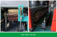 MÁY CHÀ NHÁM CHỔI THÙNG 2 MẶT 1300MM (băng tải hút chân không) 11321