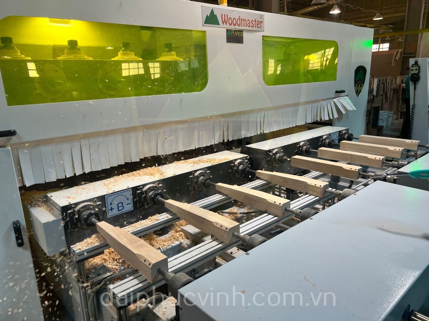 MÁY PHAY CNC 4 TRỤC 16 DAO 2 BÀN KẸP PHÔI XOAY 360 ĐỘ 11229