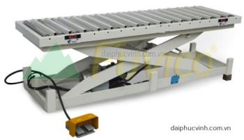 BÀN NÂNG THỦY LỰC 2500MM CON LĂN ( 3 Tấn )