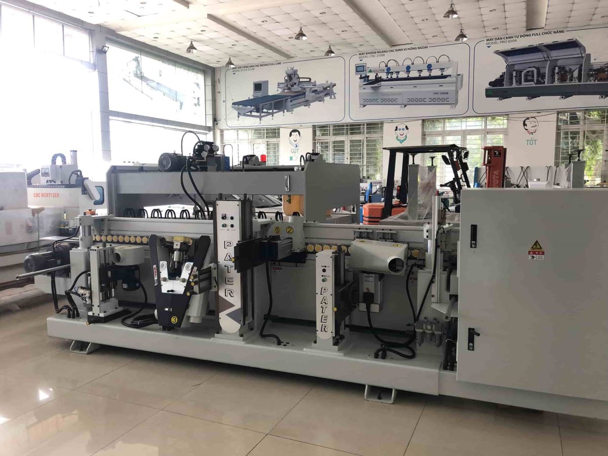 MÁY PHAY CẠNH PROFILE 0 MÓC RÃNH VS CHÀ NHÁM CẠNH HỘC KÉO 8630