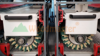 Máy chà nhám chổi thùng 7 trục 1250mm 5512