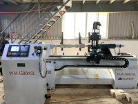 Máy tiện gỗ chà nhám CNC Woodmaster tự động nạp phôi 5783