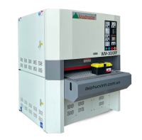 MÁY CHÀ NHÁM THÙNG 1M (1000mm) 2 TRỤC TẢI NẶNG  5833