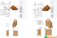 Máy Tạo Mộng Âm Dương CNC 4 Trục 16 Dao Kẹp Xoay 90 Độ Lật Mặt Phôi 668