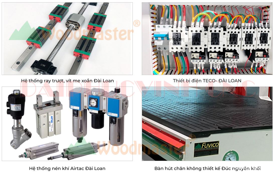 MÁY CNC TRUNG TÂM 2D TẢI NẶNG ( thay dao tự động ) 8155