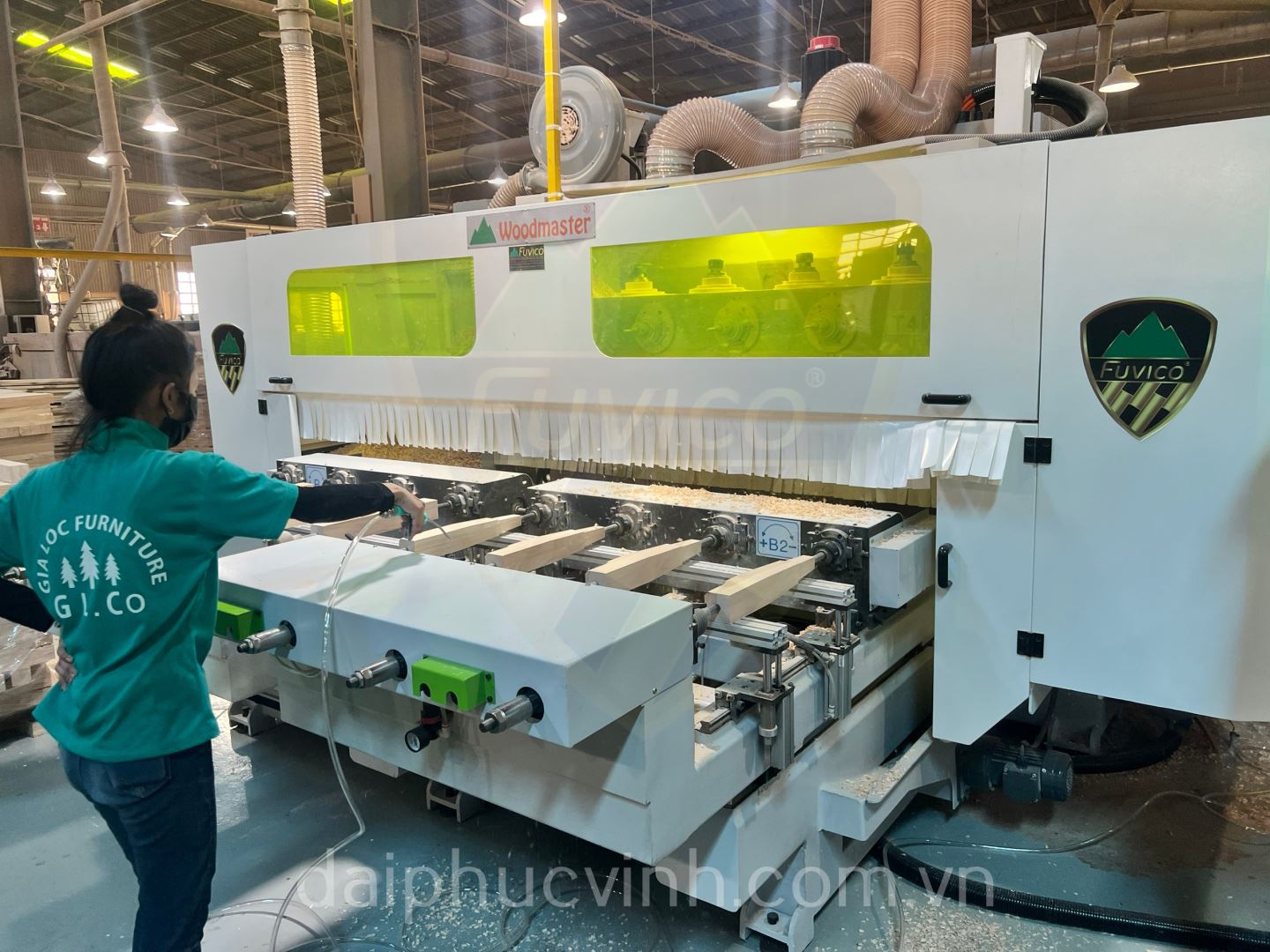 MÁY PHAY CNC 4 TRỤC 16 DAO 2 BÀN KẸP PHÔI XOAY 360 ĐỘ 11235