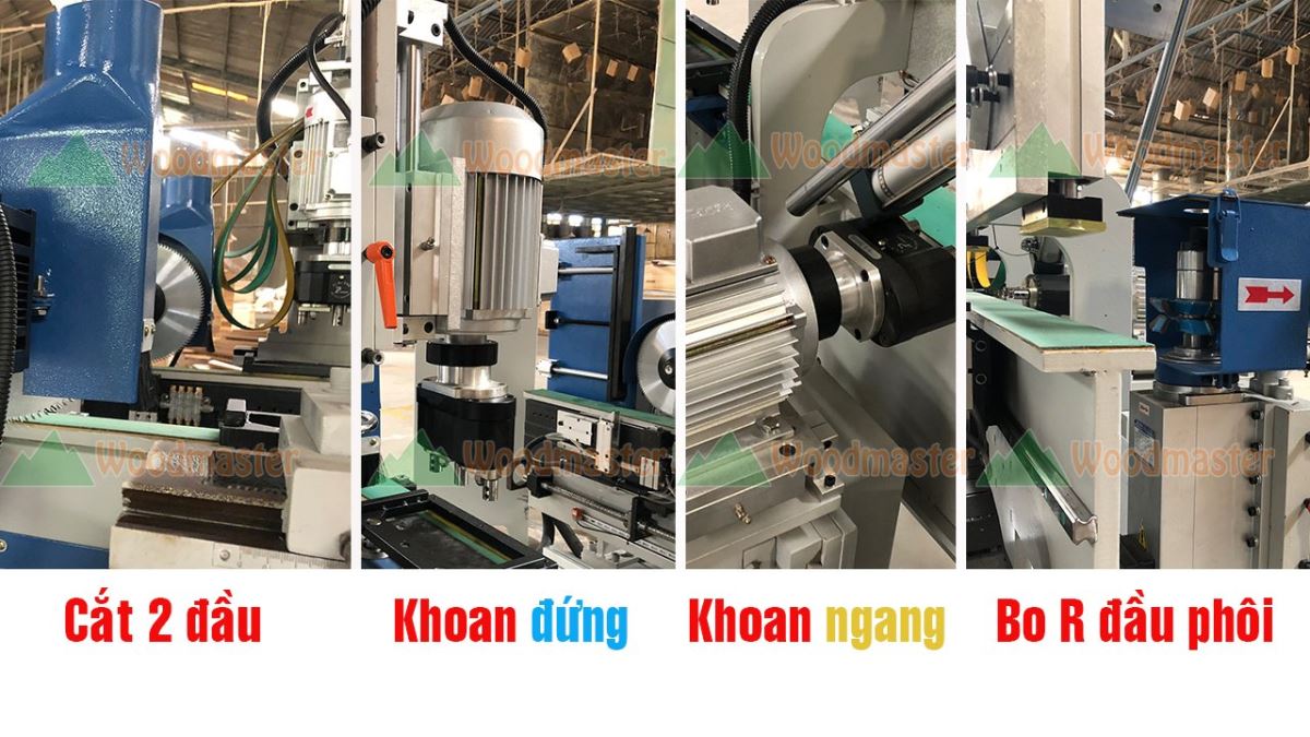 MÁY CƯA CẮT KHOAN PHAY 2 ĐẦU TỰ ĐỘNG 2500MM 8880