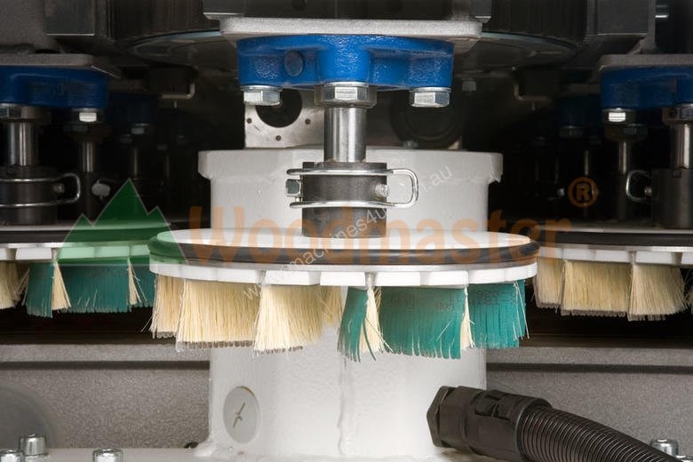 MÁY CHÀ NHÁM CHỔI THÙNG 4 TRỤC ( xả lông xả lót ) 5509