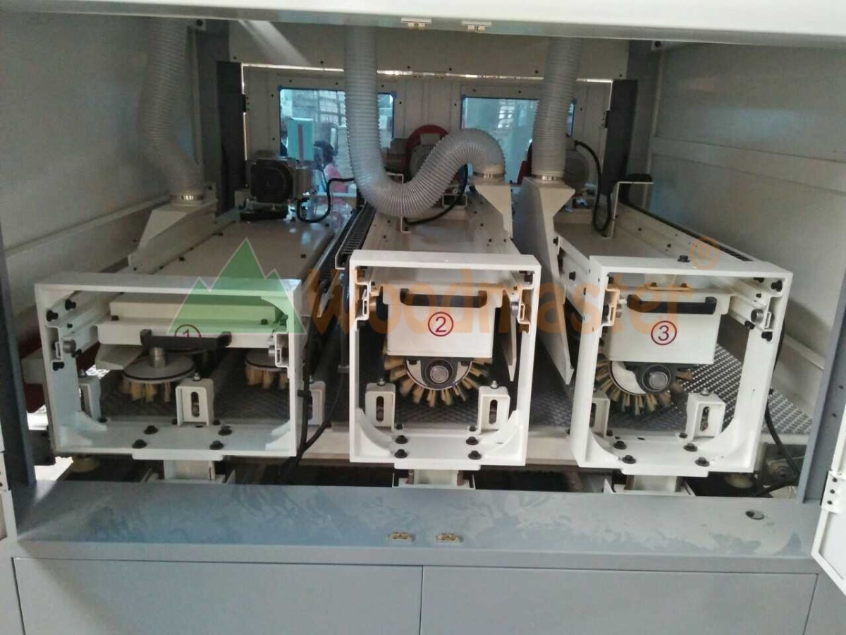 MÁY CHÀ NHÁM CHỔI THÙNG 4 TRỤC ( xả lông xả lót ) 5510
