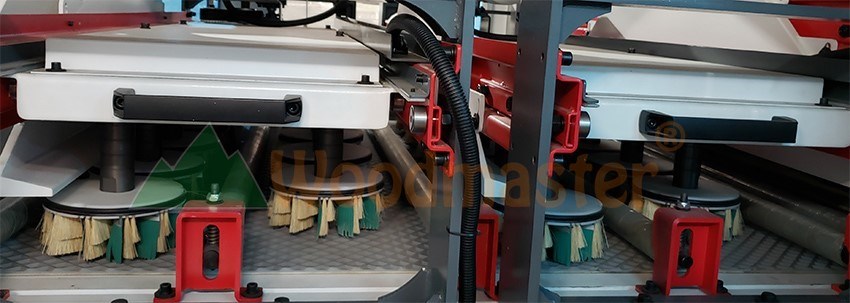 Máy chà nhám chổi thùng 7 trục 1250mm 5513