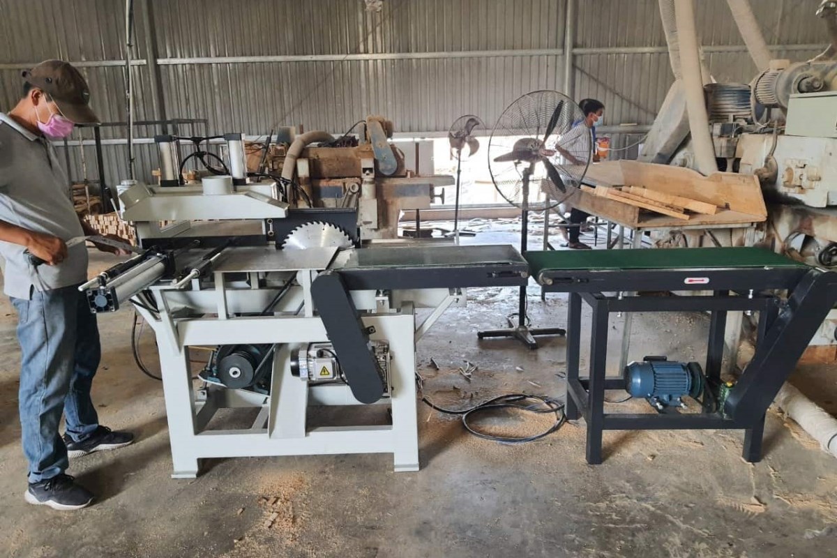 MÁY CẮT PHÔI ĐOẠN TỰ ĐỘNG TRUNG QUỐC 5868
