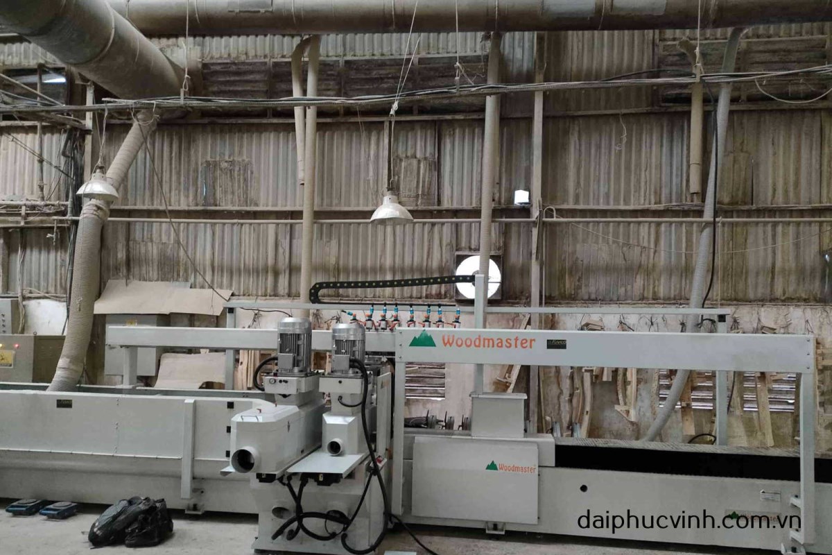 Máy phay tubi + chà nhám cnc 6057