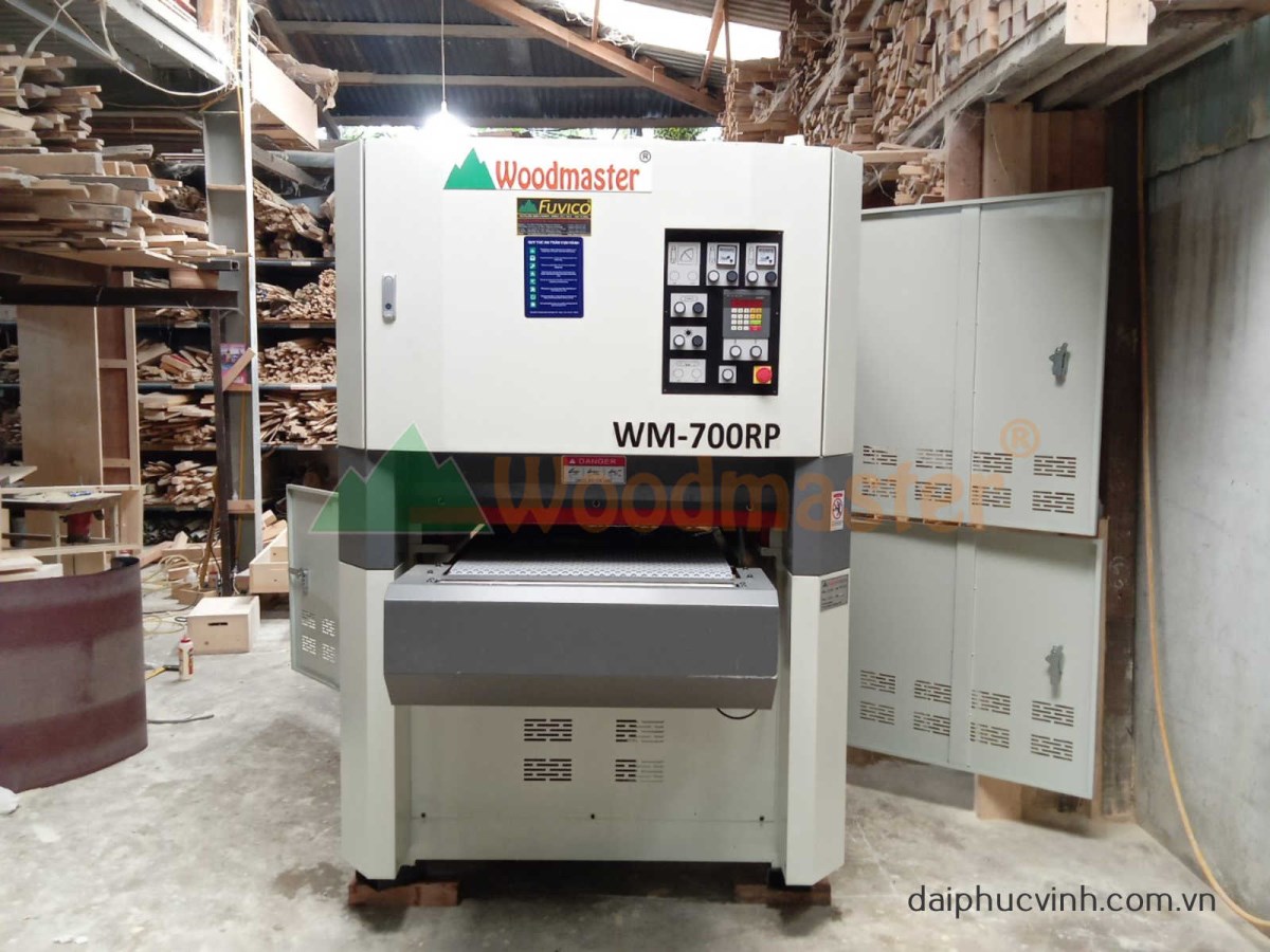 MÁY CHÀ NHÁM THÙNG 2 TRỤC TẢI NẶNG 700MM 7 TẤC 6213