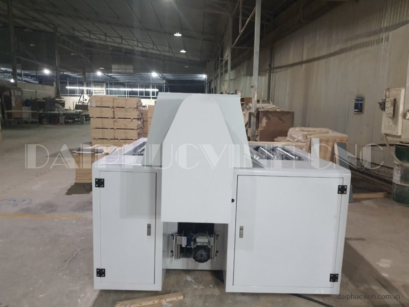 MÁY ÉP VÂN GỖ 2 MẶT ( có gia nhiệt ) 7764