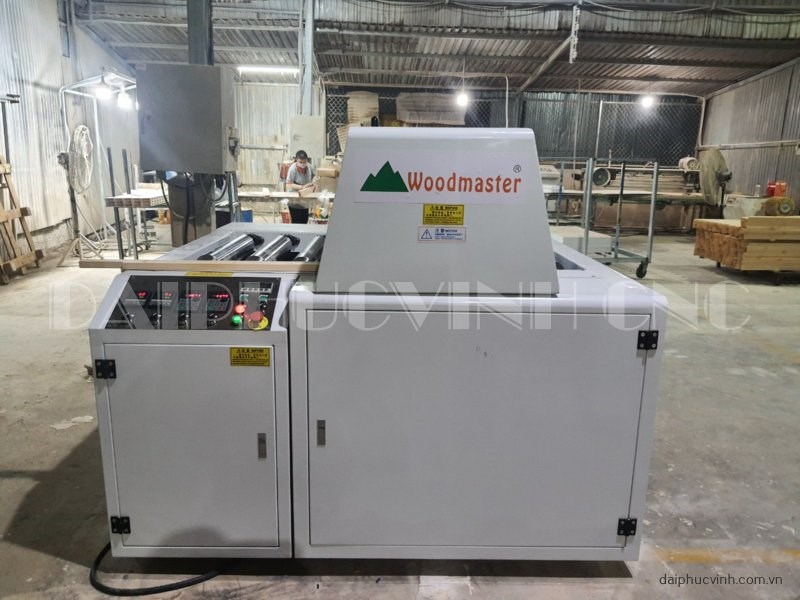 MÁY ÉP VÂN GỖ 2 MẶT ( có gia nhiệt ) 7766