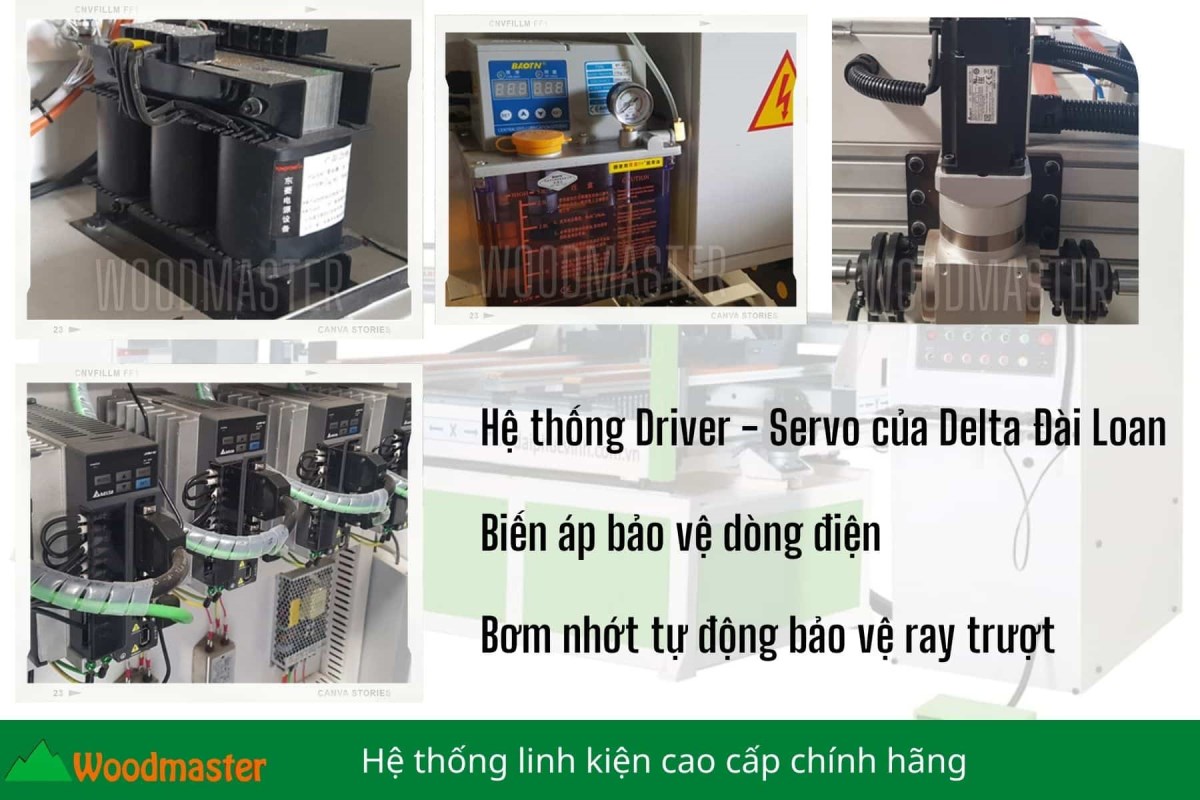 MÁY CƯA LỌNG CNC 1200mm Woodmaster 8267