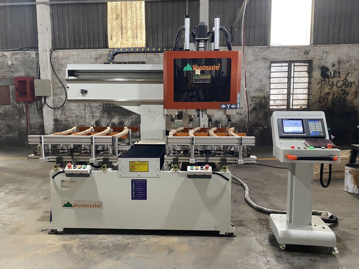 MÁY LÀM MỘNG ÂM CNC 4 ĐẦU 8823