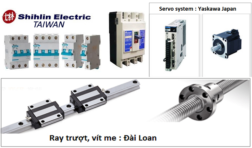 MÁY CNC TRUNG TÂM 2D TẢI NẶNG ( thay dao tự động ) 5034