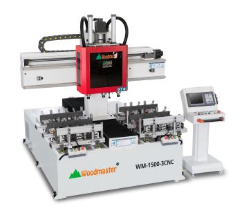 MÁY PHAY MỘNG ÂM CNC 3 ĐẦU WOODMASTER