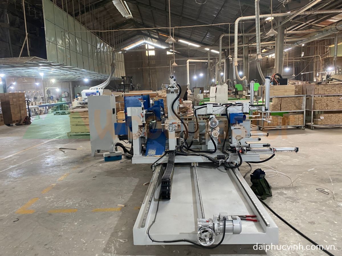 MÁY CƯA CẮT KHOAN PHAY 2 ĐẦU TỰ ĐỘNG 2500MM 8861