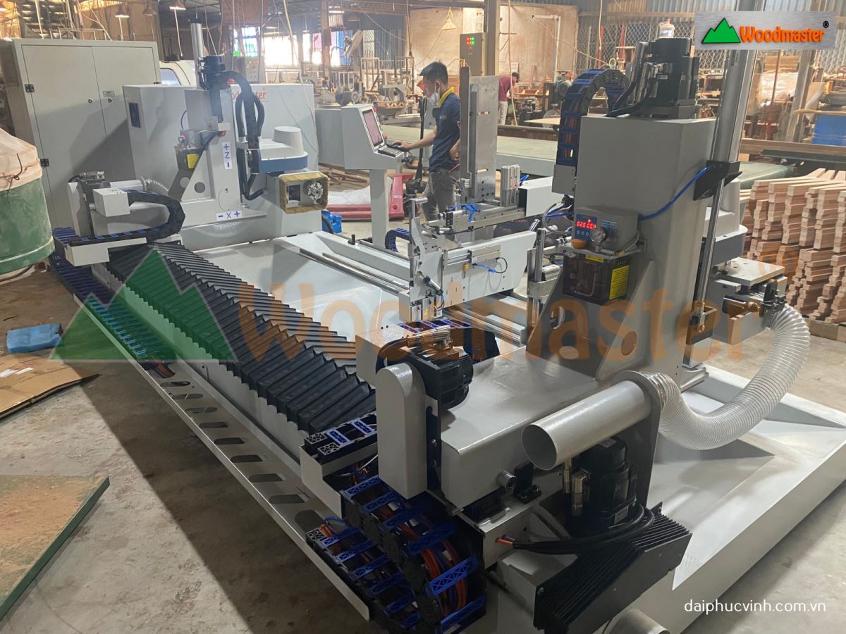 MÁY PHAY MỘNG DƯƠNG CNC FULL AUTO ( 13 trục sevor) 8396