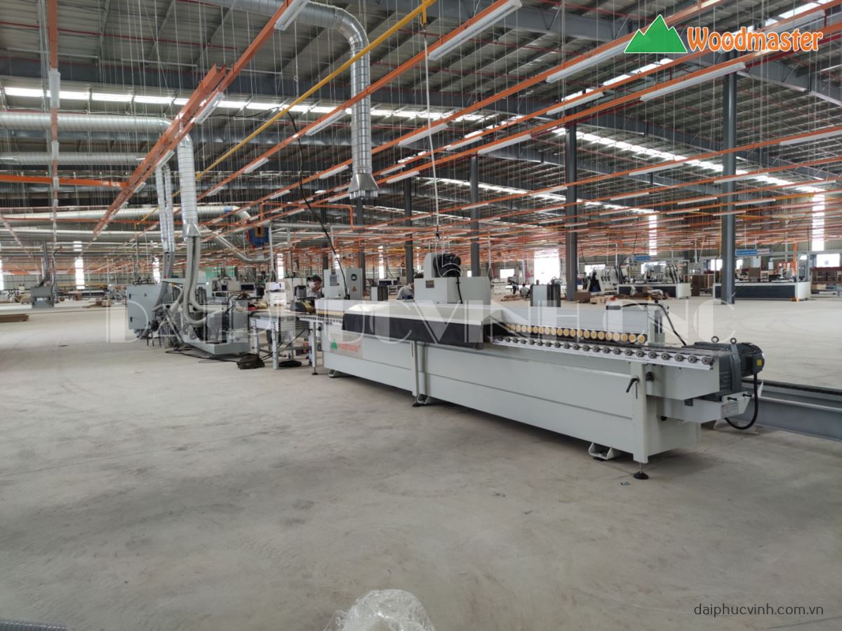 MÁY CHÀ NHÁM CẠNH SƠN SẤY NHIỀU CÔNG ĐOẠN (15 công đoạn) 8097