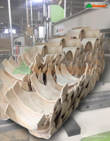 MÁY CNC ROUTER 4D CẮT TỰA GHẾ VÁN ÉP CONG 8400