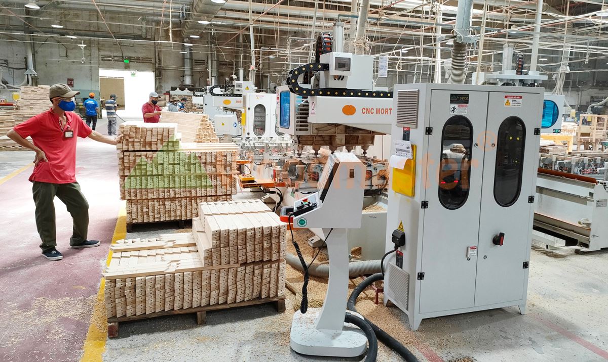 MÁY KHOAN MỘNG ÂM CNC 10 ĐẦU 3200MM 7664