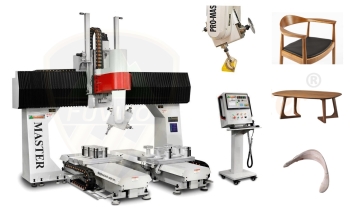 MÁY GIA CÔNG CNC 5 TRỤC 2 BÀN TẢI NẶNG PRO-MASTER-T4