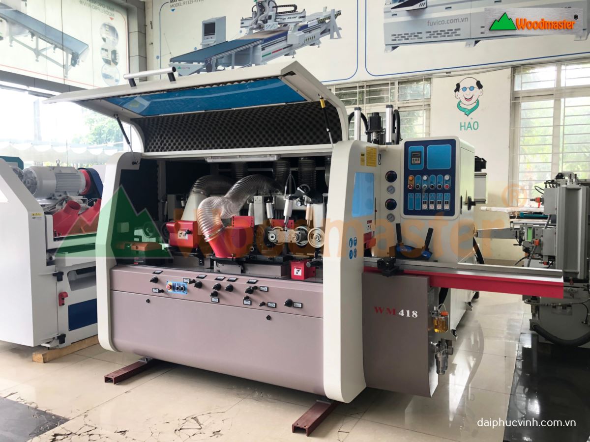 Máy bào 4 mặt 4 dao 8409
