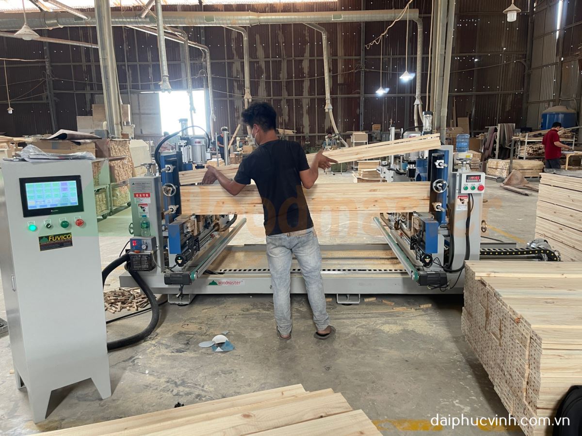 MÁY CƯA CẮT KHOAN PHAY 2 ĐẦU TỰ ĐỘNG 2500MM 8874