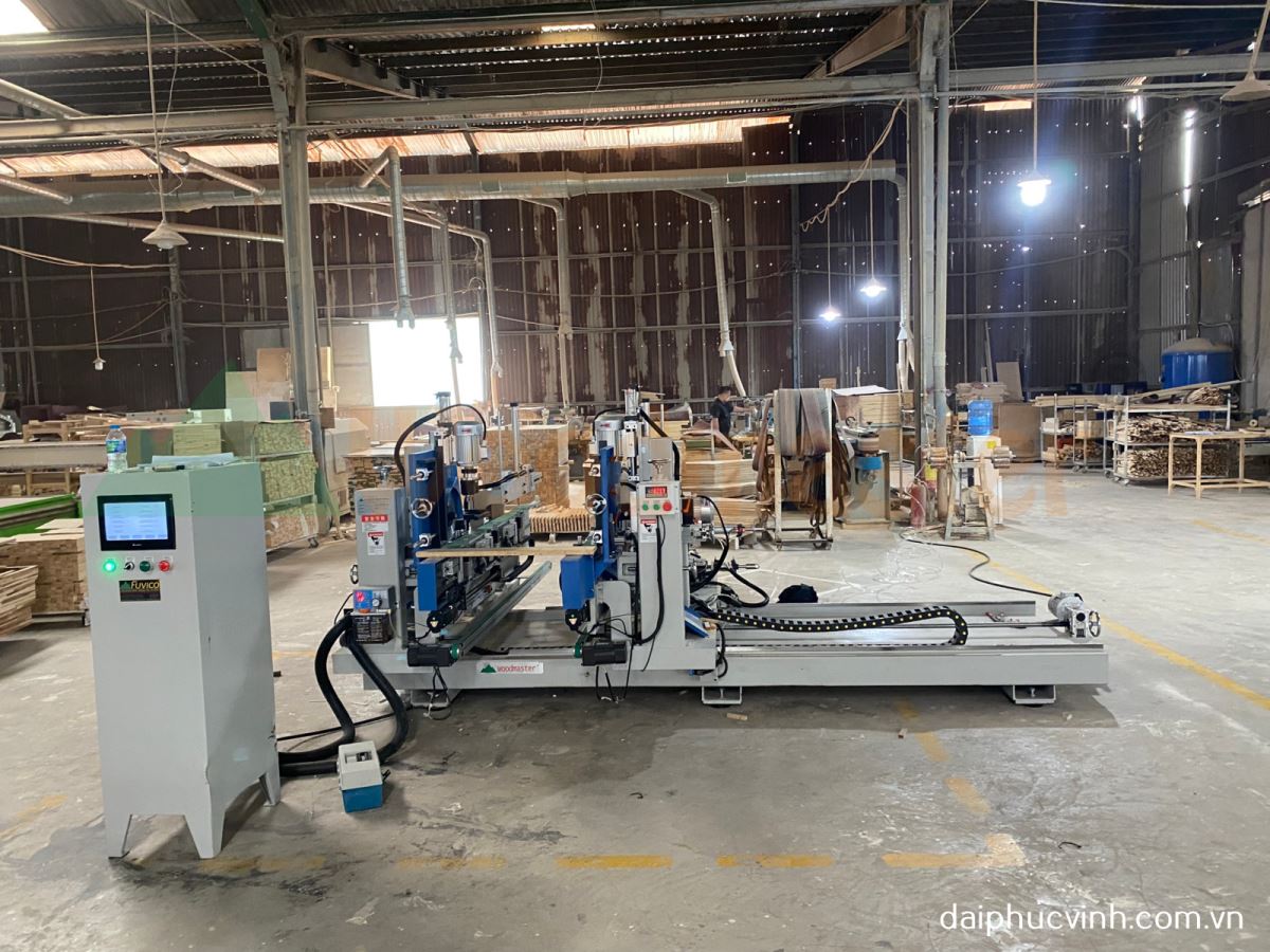 MÁY CƯA CẮT KHOAN PHAY 2 ĐẦU TỰ ĐỘNG 2500MM 8859