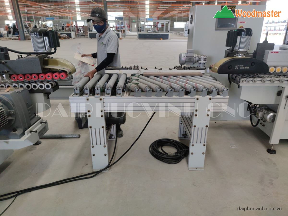 MÁY CHÀ NHÁM CẠNH SƠN SẤY NHIỀU CÔNG ĐOẠN (15 công đoạn) 8101