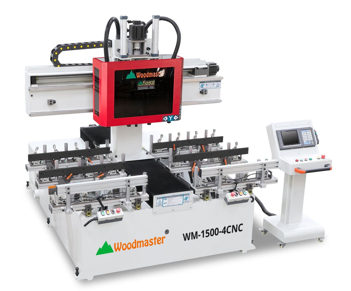 MÁY LÀM MỘNG ÂM CNC 4 ĐẦU