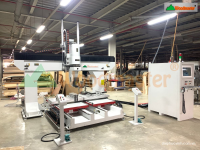 MÁY PHAY CNC 3D 1 ĐẦU THAY DAO TỰ ĐỘNG BÀN KÉP 8437