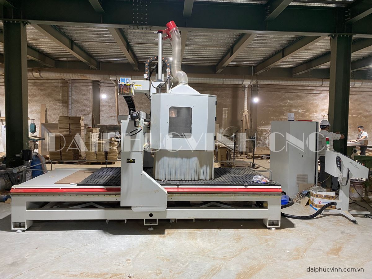 MÁY CNC TRUNG TÂM 3D 5 TRỤC 1 BÀN THAY DAO TỰ ĐỘNG ( Option trục số 6 ) PRO-MASTER-ATC 8072