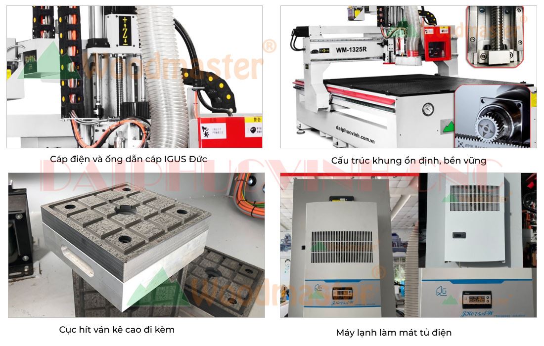 MÁY CNC TRUNG TÂM 2D TẢI NẶNG ( thay dao tự động ) 8156