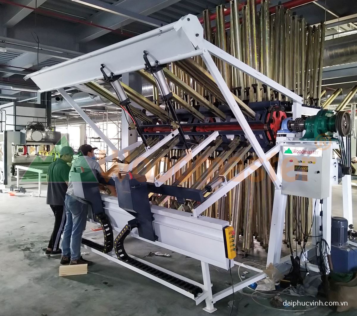 Máy ghép cảo quay 20 cánh ( súng thuỷ lực ) 8646