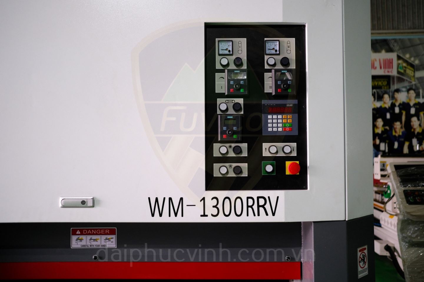 MÁY CHÀ NHÁM VENEER 2 TRỤC 1300mm TĂNG HIỆU SUẤT 11366