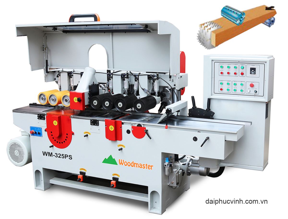 MÁY BÀO 2 MẶT CHẺ PHÔI NHIỀU LƯỠI 250MM