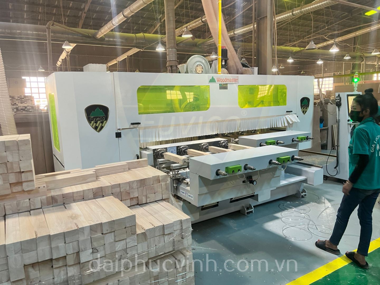 MÁY PHAY CNC 4 TRỤC 16 DAO 2 BÀN KẸP PHÔI XOAY 360 ĐỘ 11234
